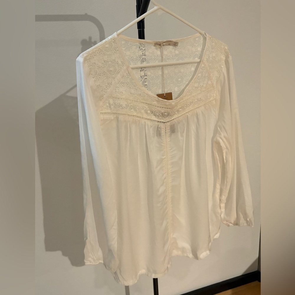 Prana Ivory Robyn Blouse